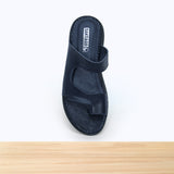 486F Kallena Cuir Bleu Noir