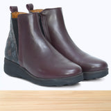 486F Virna Cuir Bordeaux Nv