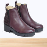 486F Virna Cuir Bordeaux SNV