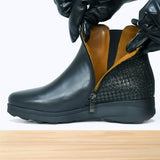 486F Virna Cuir Noir Nv