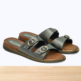 487F Kessia Cuir Olive