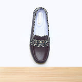 490F Zahir Cuir Bordeaux