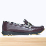 490F Zahir Cuir Bordeaux