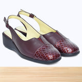 491F Seli Cuir Bordeaux