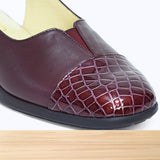 491F Seli Cuir Bordeaux
