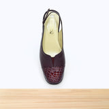 491F Seli Cuir Bordeaux