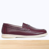 493F Laven Cuir Bordeaux
