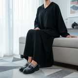 499F Pavelle Cuir Noir — Djellaba Var.3