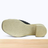 504F Luvia Cuir Gris Noir