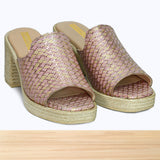 504F Luvia Cuir Rose D