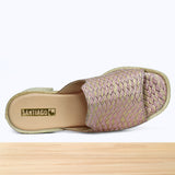 504F Luvia Cuir Rose D