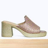 504F Luvia Cuir Rose D