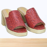 504F Luvia Cuir Rouge