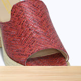 504F Luvia Cuir Rouge