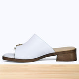 506F Olyssa Cuir Blanc ST
