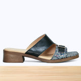 506F Olyssa Cuir Noir Brillant
