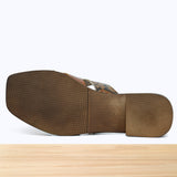 507F Dorielle Cuir Serpent Camel