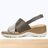 510F Livana Cuir Beige Taupe