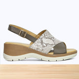 510F Livana Cuir Beige Taupe