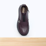516F Zéliane Cuir Bordeaux