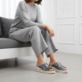 521F Falina Cuir Gris Métallisé — V5