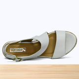 533f Leyna Cuir Blanc Cassé