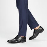 576 Orin Noir - Pantalon bleu marine classique sans chaussettes marche