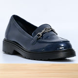 601F Lodie Cuir Bleu