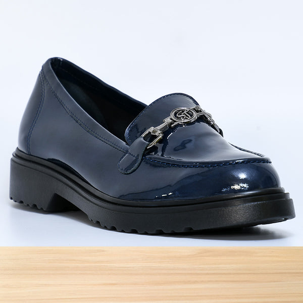 601F Lodie Cuir Bleu