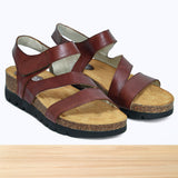 608F Monara Cuir Dark Taine Rouge