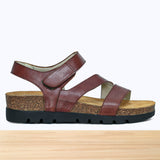 608F Monara Cuir Dark Taine Rouge