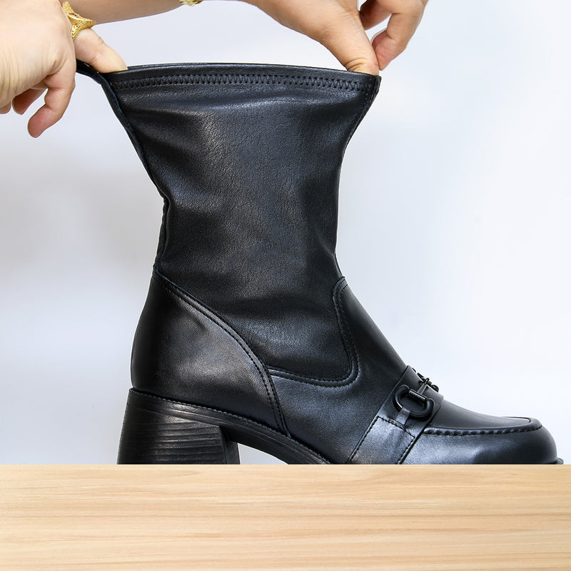 609F Ossia Cuir Noir