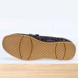 611F Pelta Cuir Bordeaux