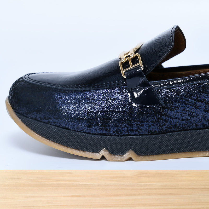 611F Pelta Cuir bleu  MB