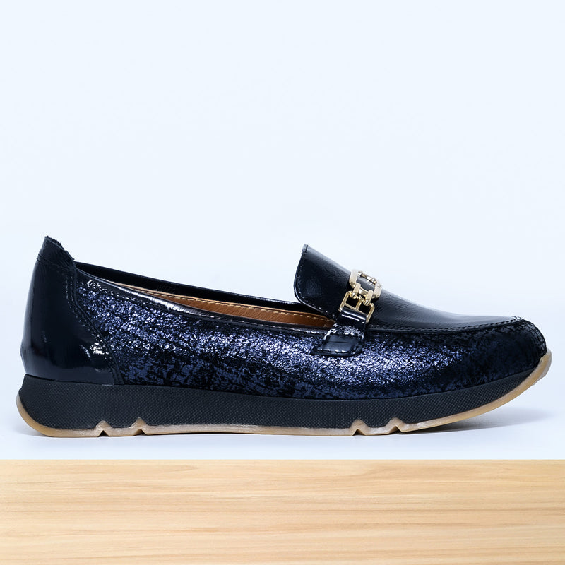 611F Pelta Cuir bleu  MB
