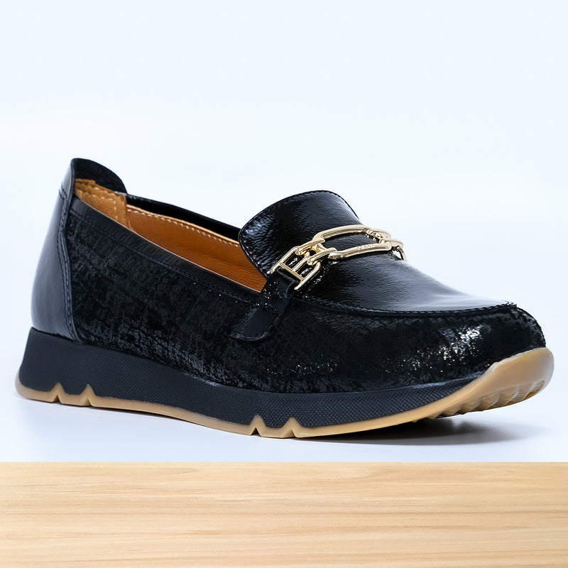 611F Pelta Cuir Noir MV