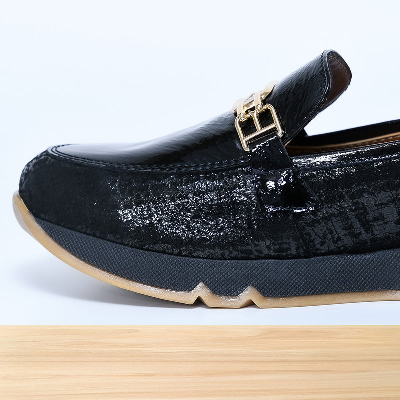 611F Pelta Cuir Noir MV