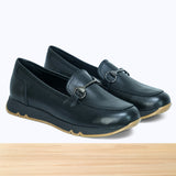 611F Pelta Cuir Noir Mat