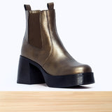 616F Tonza Cuir Bronze métallisé