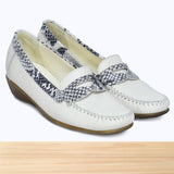 626F Padsy Cuir Blanc