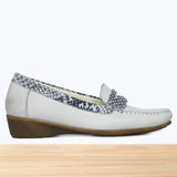 626F Padsy Cuir Blanc