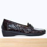 626F Padsy Cuir Bordeaux Foncé