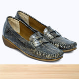 626F Padsy Cuir Vert Olive