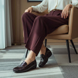 626F Padsy Cuir Bordeaux Foncé