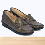 637F Nyra Cuir Bronze Métallisé