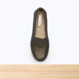 637F Nyra Cuir Bronze Métallisé