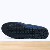 637F Nyra Cuir Bleu Marine Croco