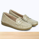 637F Nyra Cuir Beige Croco NV