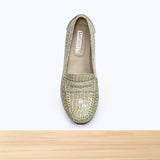 637F Nyra Cuir Beige Croco NV
