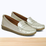 637F Nyra Cuir Doré Croco NV